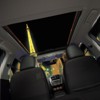 Panoramic roof during evening time